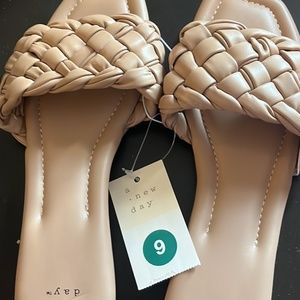 Brand new braided sandals